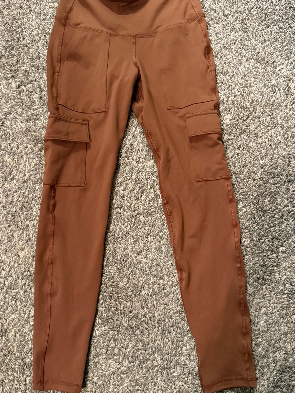 Women's Cargo Active Pants - Brown